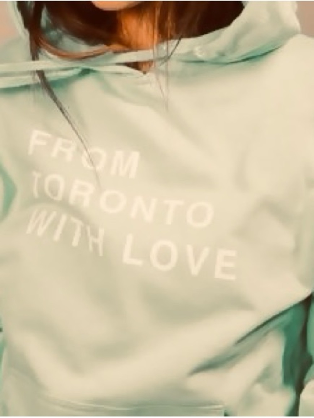 Peace Collective - From Toronto With Love Light Green Hoodie Sweatshirt